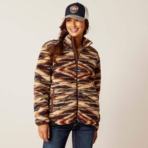 NWOT ARIAT Chimayo Fleece Jacket for Women. Sz: L